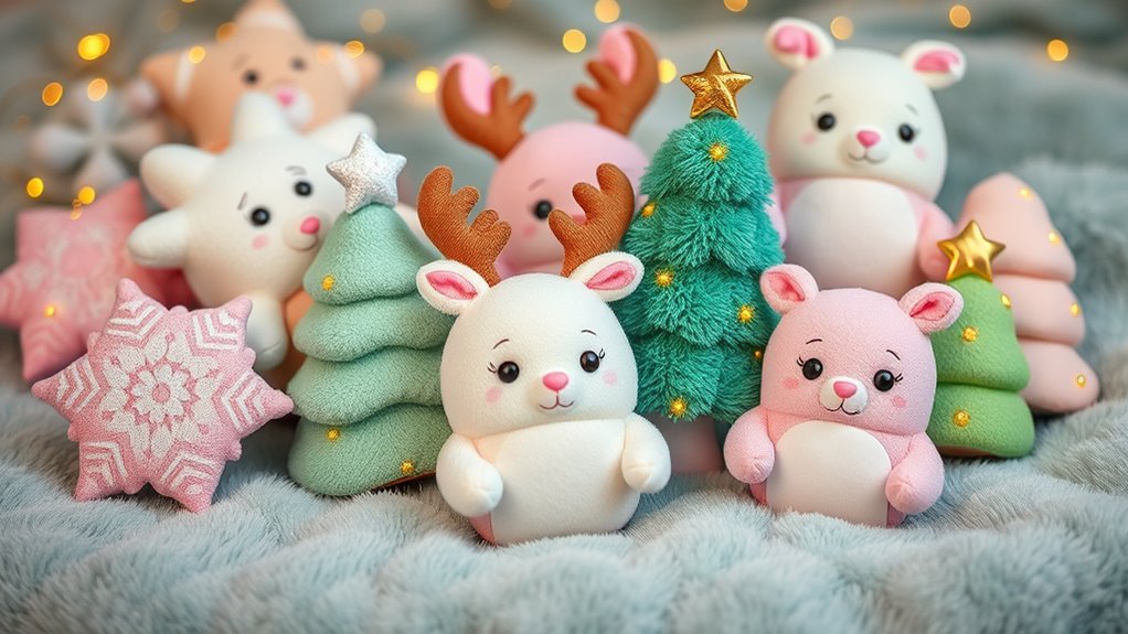 choosing collectible holiday squishmallows