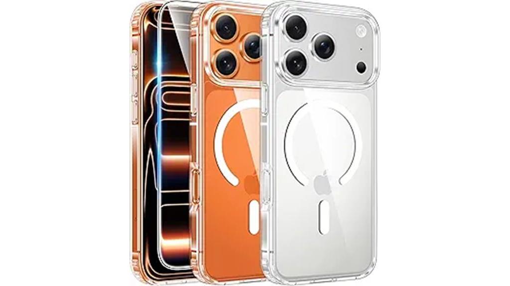 clear iphone 17 pro max case