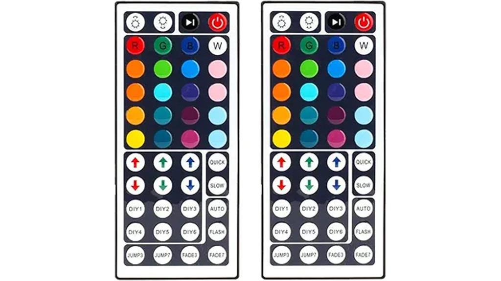 dual pack rgb remote