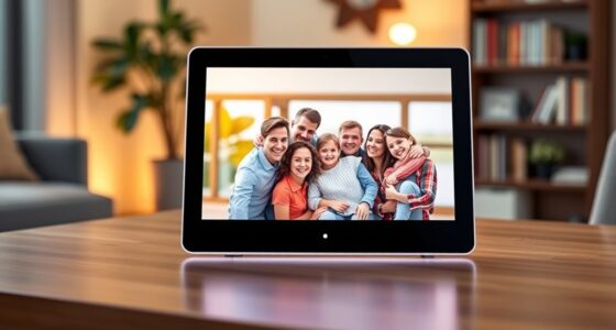 email enabled digital photo frames