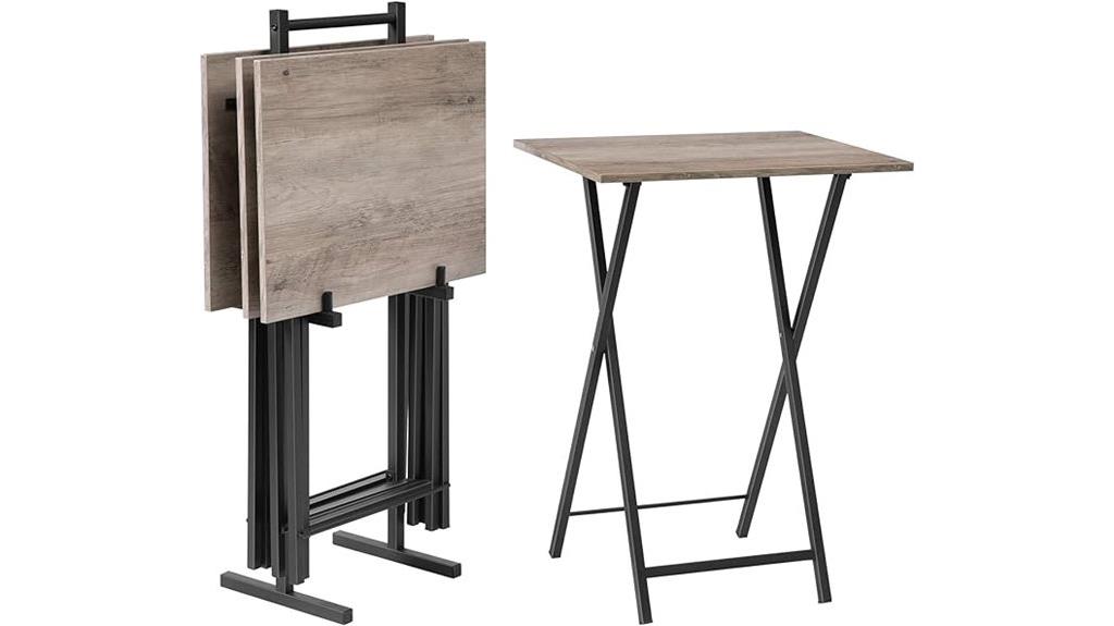 folding tv tray sets