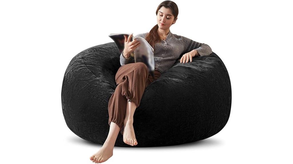 large memory foam beanbag