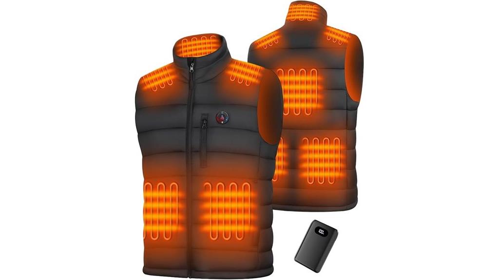 men s heated vest kit