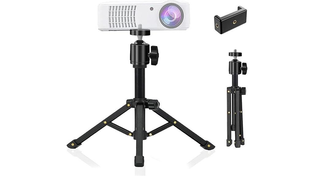metal tripod for projector