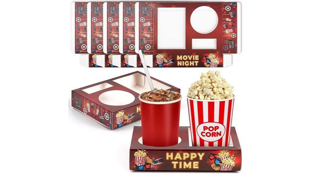 movie snack tray set