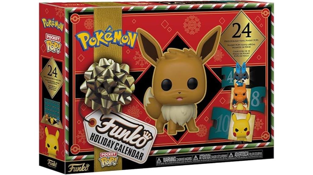 pokemon advent calendar figures