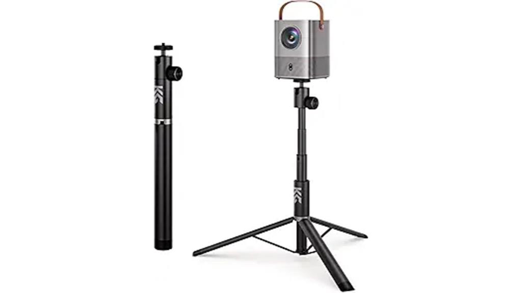 portable outdoor projector stand