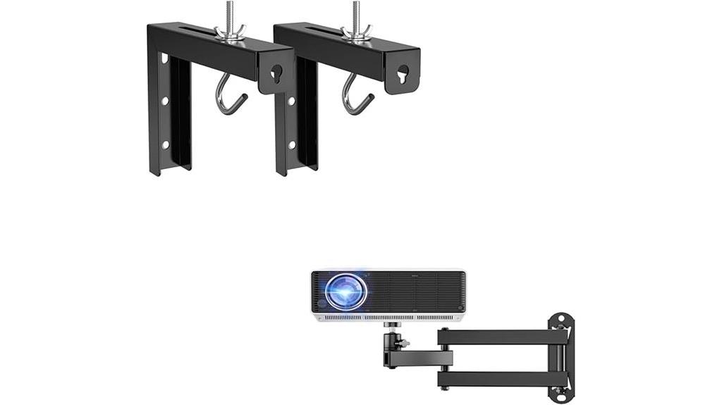 projector and screen mount