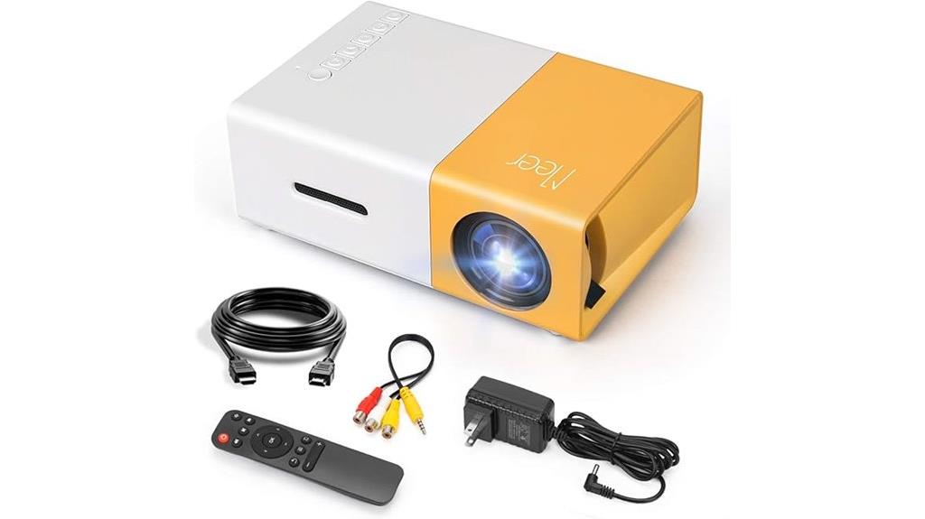 small portable multi interface projector