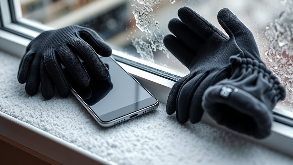 touchscreen comfort insulation weather