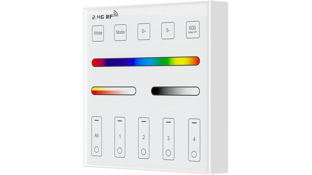 wireless rgbw smart panel