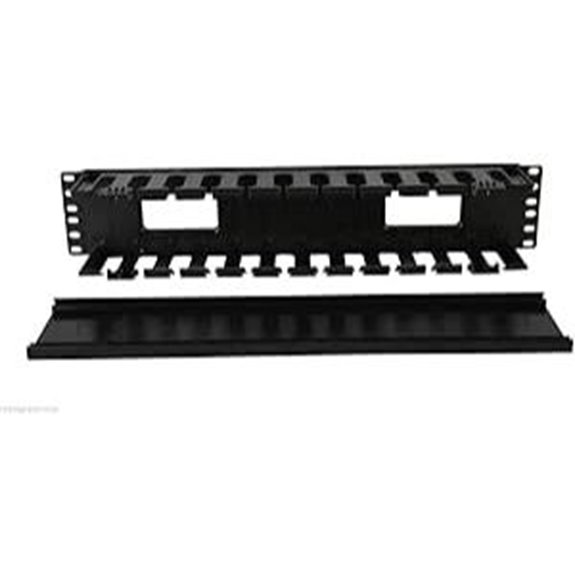 Raising Electronics 19 2U Rack Cable Management Unit