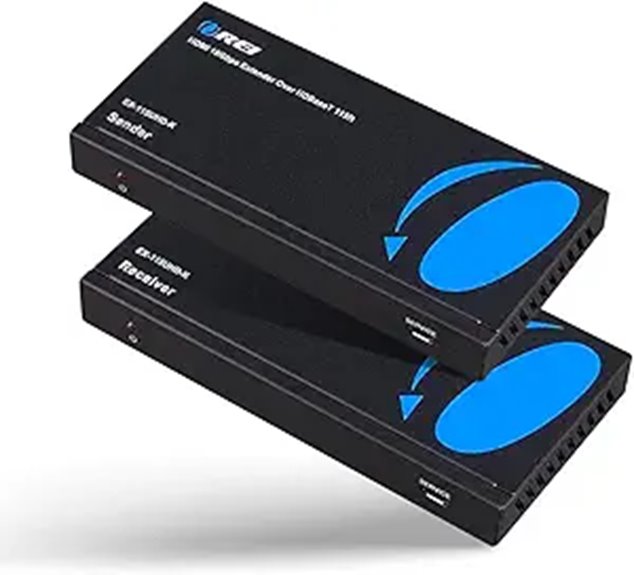 OREI 4K HDMI Extender over Ethernet (115 ft)