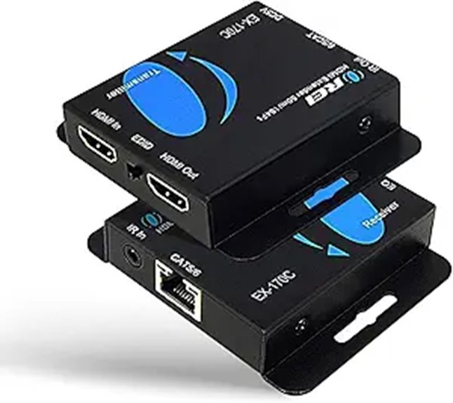 OREI 4K HDMI Ethernet Extender with IR 164ft