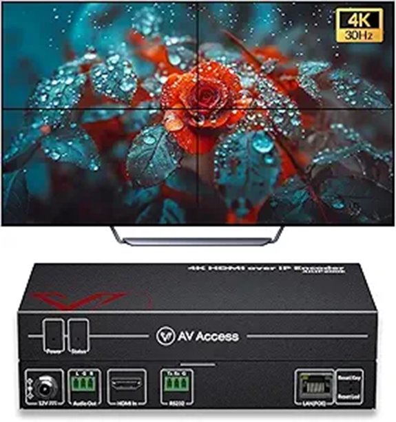AV Access 4K HDMI Extender Over IP (8x8)