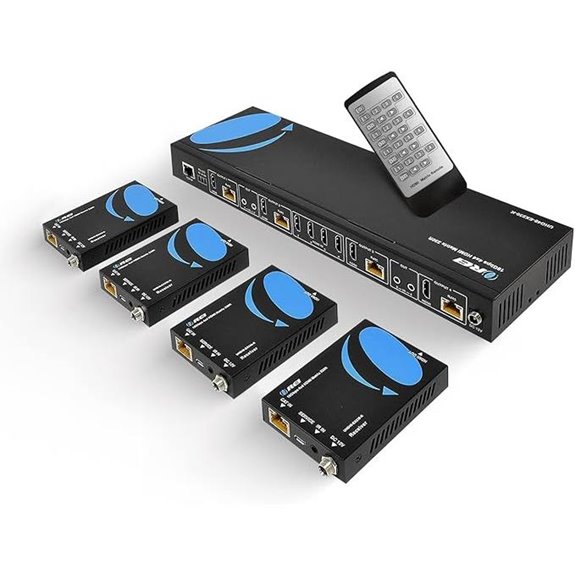 OREI 4K HDMI Extender Matrix with IR & RS-232