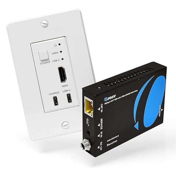 OREI 4K HDMI/USB-C Extender over Cat6 Cable