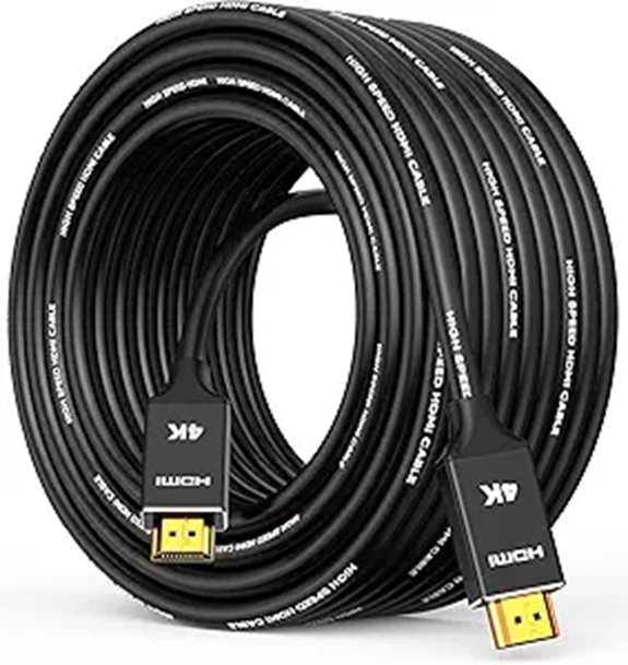 Capshi 4K 50ft HDMI Cable with HDR Support