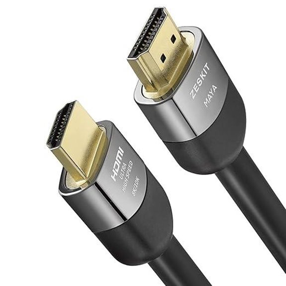 Zeskit 8K HDMI Cable 15ft HDR eARC Dolby Atmos