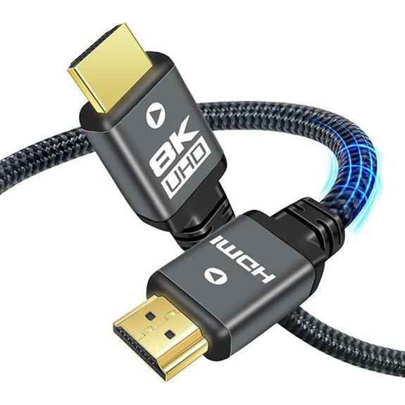 Yauhody 8K HDMI 2.1 Cable 35ft High Speed