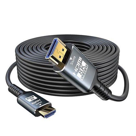 8K HDMI 2.1 Cable 75ft for Gaming and VR