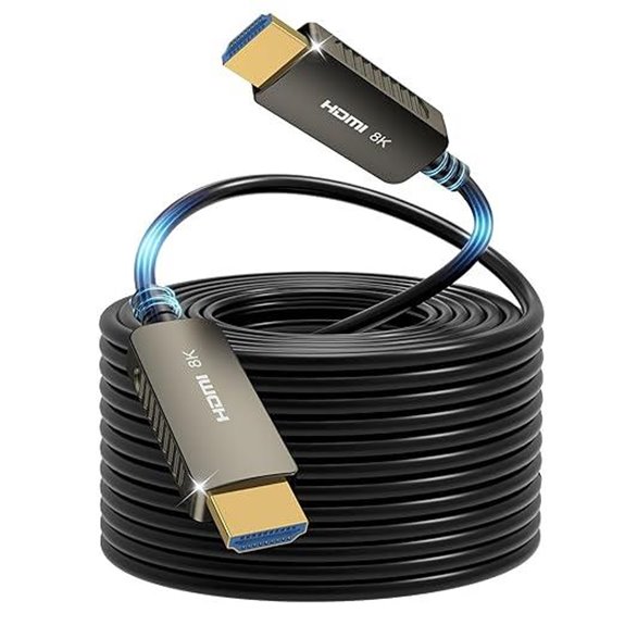 SOEYBAE 8K HDMI Fiber Optic Cable 150ft