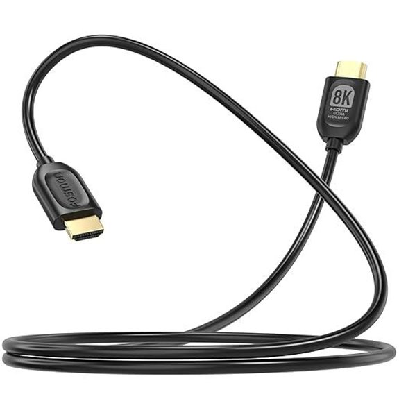 Fosmon 8K HDMI Cable 6FT High-Speed HDMI 2.1