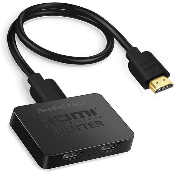 Avedio Links 8K HDMI Splitter 1x2 with Cable