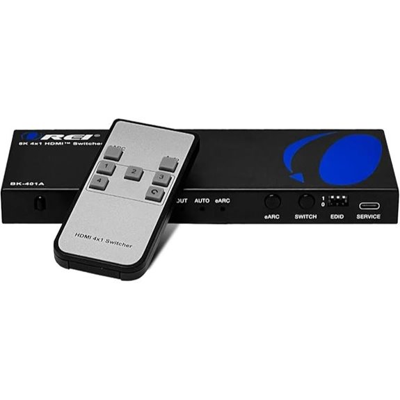 OREI 8K HDMI 2.1 Switch with Audio Extractor