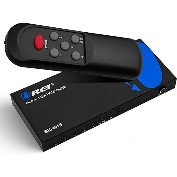 OREI 8K HDMI 2.1 Switcher with Remote Control