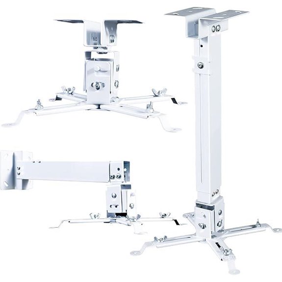 Universal Projector Ceiling Mount with Extendable Arm