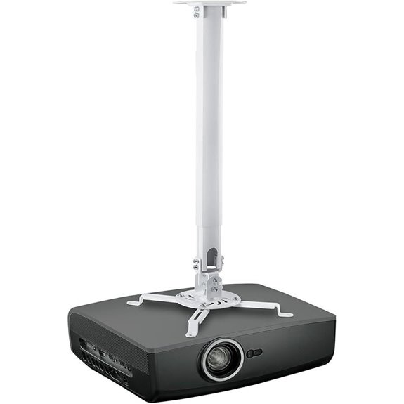 Mount-IT! Universal Projector Ceiling Mount with Full Motion