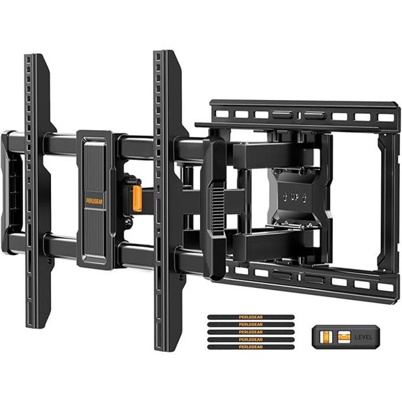 Perlegear Full Motion TV Wall Mount for 42-97 Inches