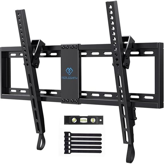PERLESMITH Tilt TV Wall Mount for 37-85 inch TVs