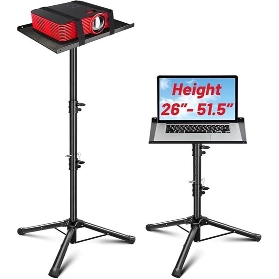 adjustable tripod for projectors