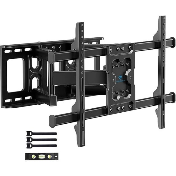 PERLESMITH Full Motion TV Wall Mount for 37-75 Inches