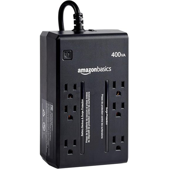 Amazon Basics UPS Battery Backup & Surge Protector