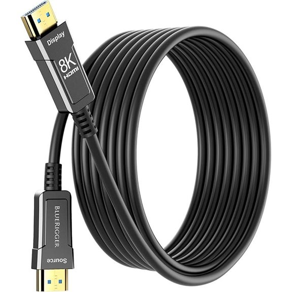 BlueRigger 8K HDMI Fiber Optic Cable 100FT