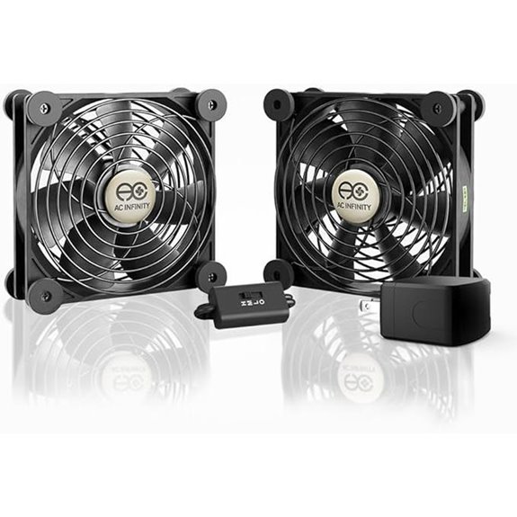AC Infinity MULTIFAN S7-P Dual 120mm Quiet Fan