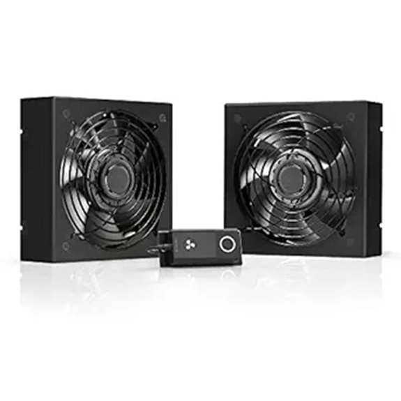 AC Infinity Dual-Fan Rack Roof Cooling Kit