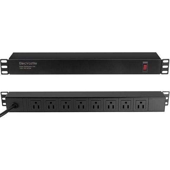 8 Outlet PDU Power Strip with Surge Protection