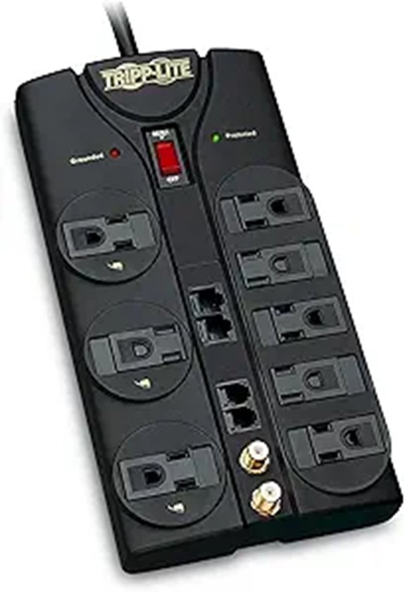 Tripp Lite 8-Outlet Surge Protector Power Strip