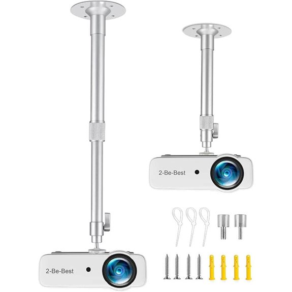 2-Be-Best Extendable Projector Ceiling Mount