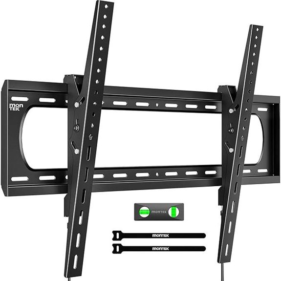 monTEK Heavy Duty Tilting TV Wall Mount