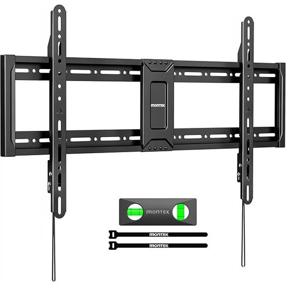 monTEK Heavy Duty TV Wall Mount for Large TVs