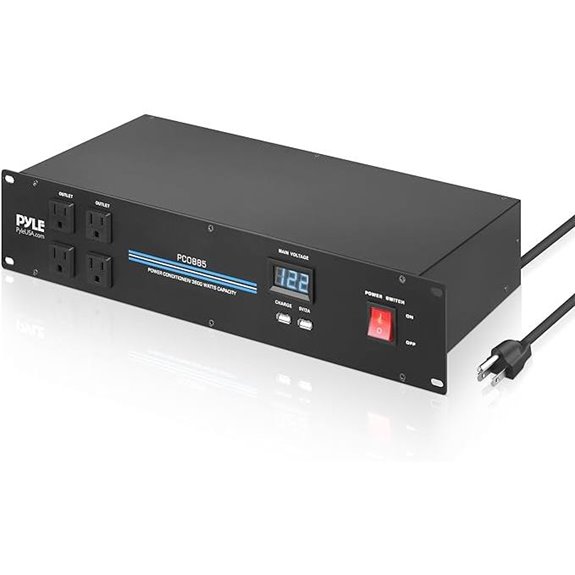 Pyle PDU Surge Protector Power Strip (18 Outlets)