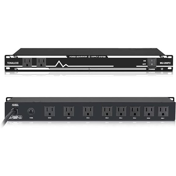 Audio Power Conditioner with 10 Outlets for Sound System