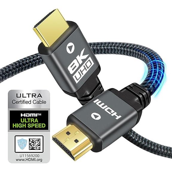 Yauhody 8K HDMI Cable 6.6ft to 50ft 2.1 Certified
