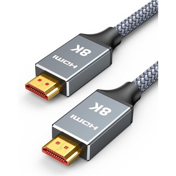 Capshi 6.6ft HDMI 2.1 Cable for 8K/4K Gaming