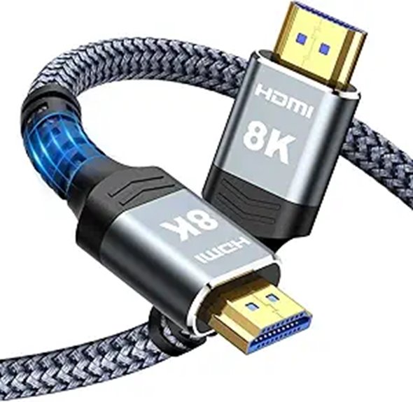 Highwings 8K Fiber Optic HDMI Cable 50FT